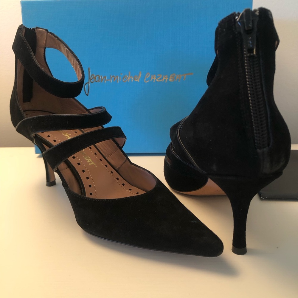 Jean-Michel Cazabat black suede